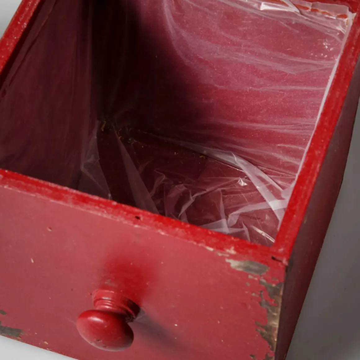 Cajón De Macetas 3 Piezas 9-15 Cm Rojo