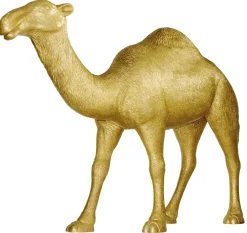Camello Decorativo De Altura 250 Cm, Oro