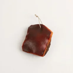 Carne Ahumada Negra, Muñeco De Comida 15 Cm