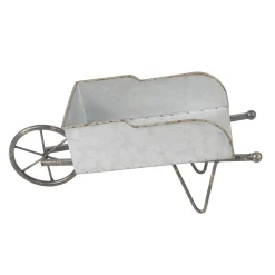 Carretilla Metálica Decorativa De 36 Cm