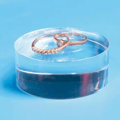 Cilindro De Material Acrílico, Altura 2 Cm