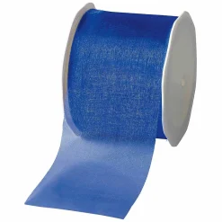 Cinta De Chifón, Anchura 70 Mm, Azul Oscuro