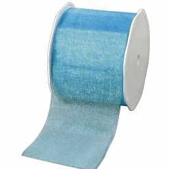 Cinta De Chifón, Anchura 70 Mm, Azul Claro