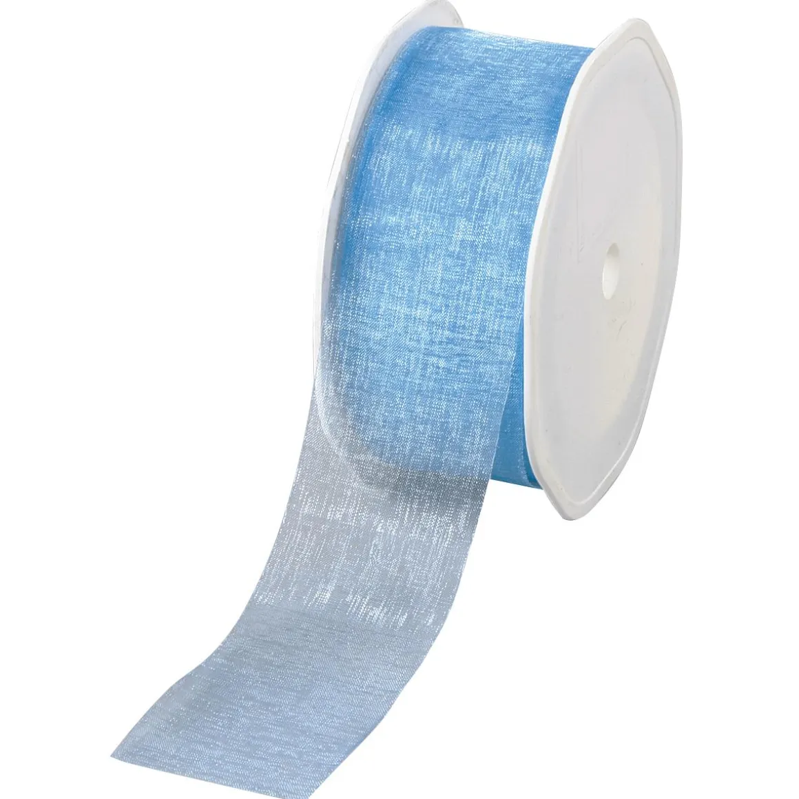 Cinta De Chifón, Anchura 38 Mm, Color Azul Claro