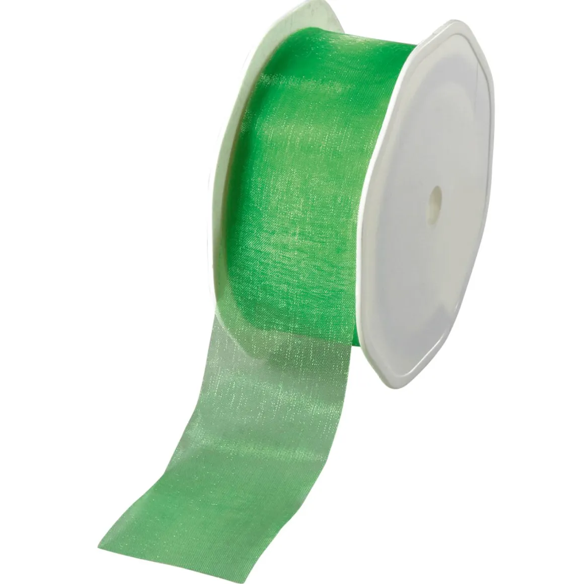 Cinta De Chifón, Anchura 38 Mm, Color Verde Primavera
