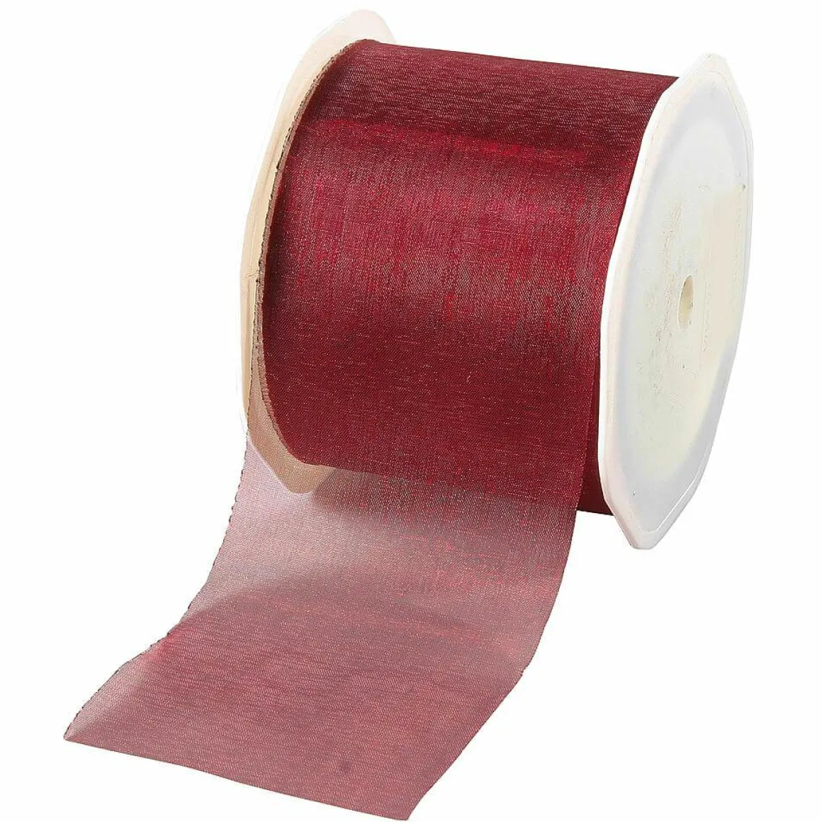 Cinta De Chifón, Color Burdeos, Anchura 70 Mm