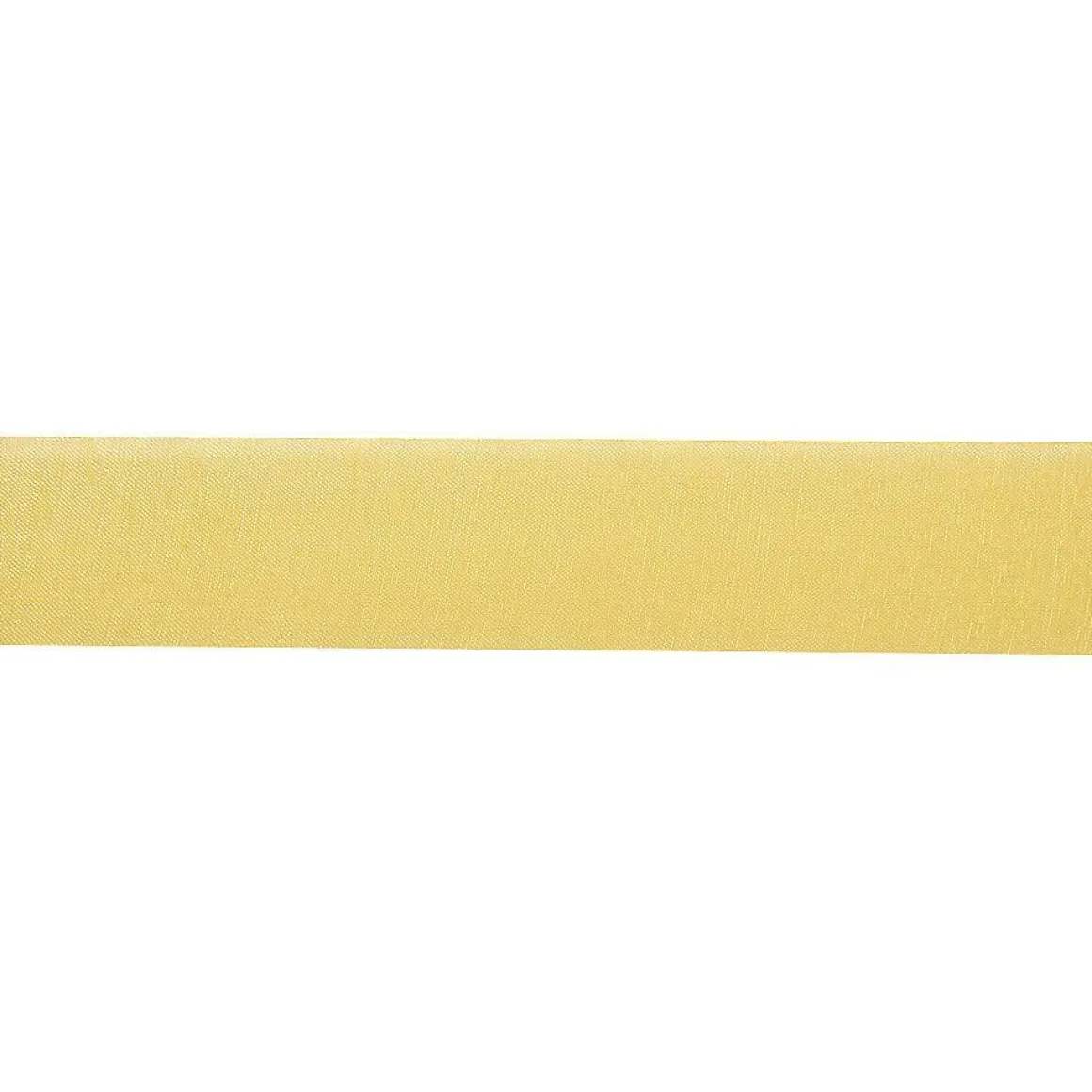 Cinta De Chifón Con Alambre, Color Dorado, Anchura 25 Mm