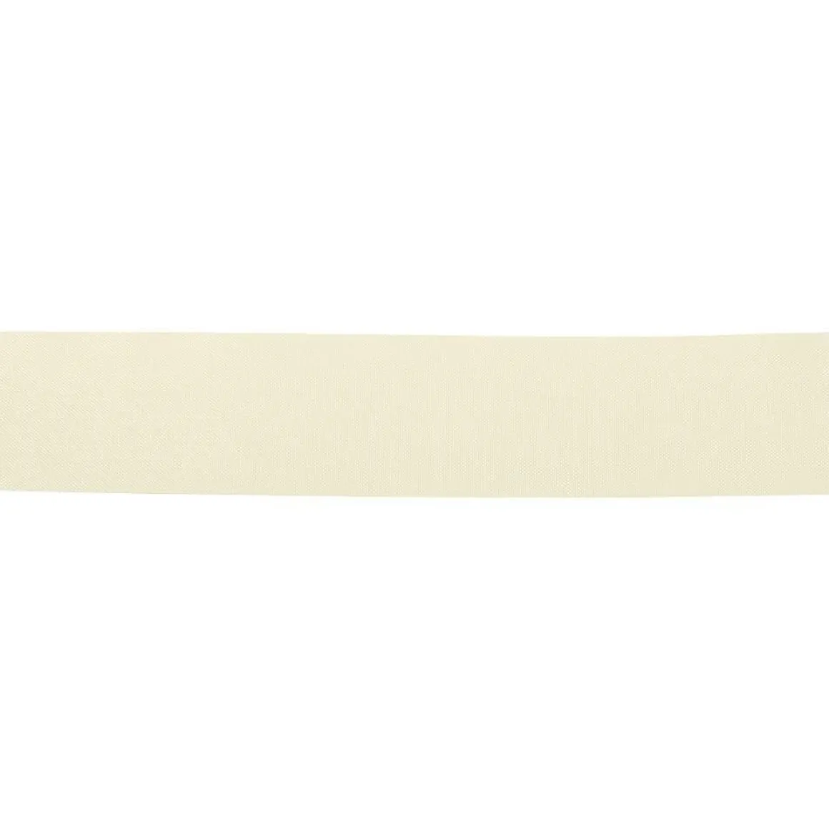 Cinta De Chifón Con Alambre, Color Crema, Anchura 25 Mm