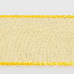 Cinta De Gasa Con Orillo 15mm X 50m Amarillo