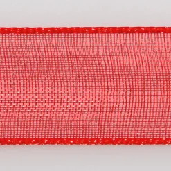 Cinta De Gasa Con Orillo 15mm X 50m Rojo