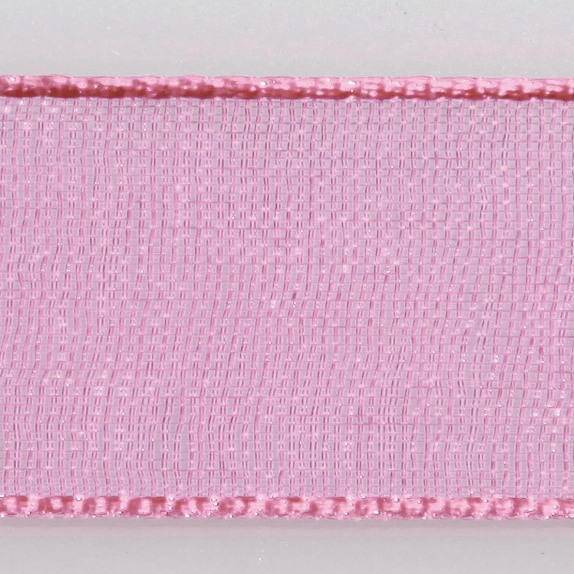 Cinta De Gasa Con Orillo 15mm X 50m Rosa