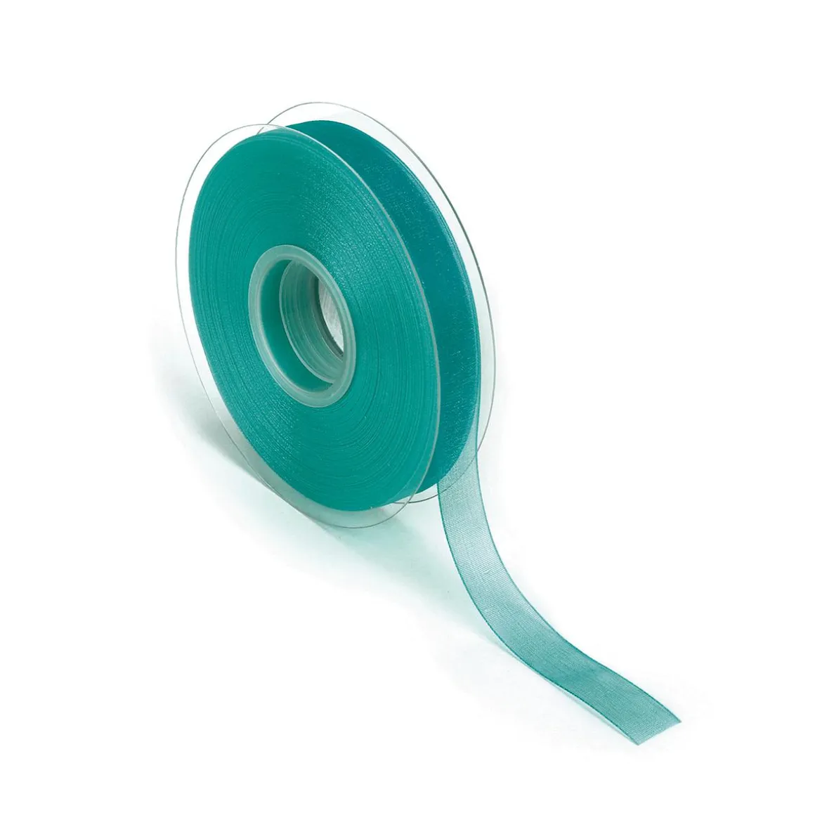 Cinta De Gasa Con Orillo 15mm X 50m Turquesa