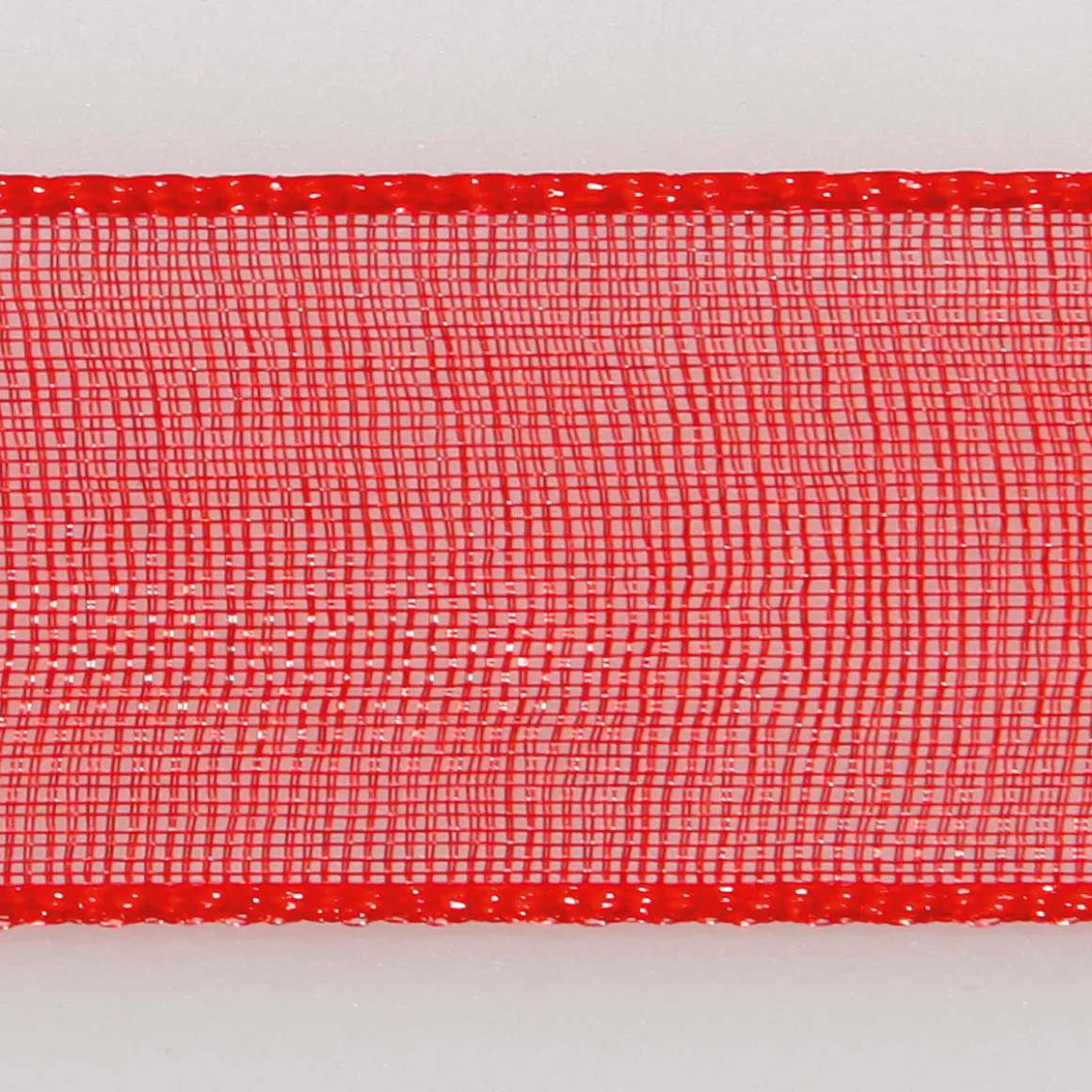 Cinta De Gasa Con Orillo 25mm X 50m Rojo