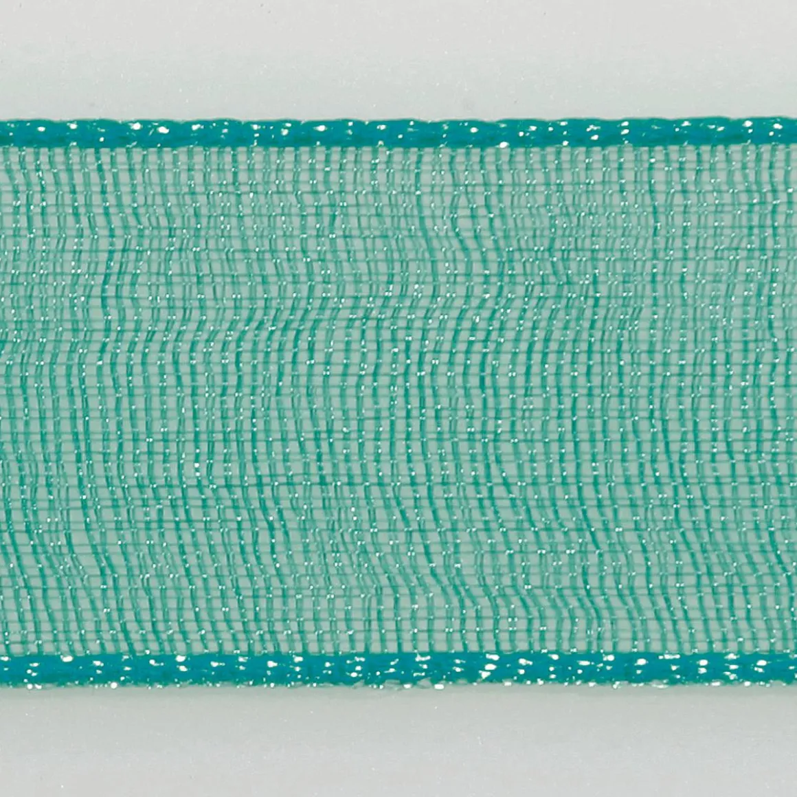 Cinta De Gasa Con Orillo 25mm X 50m Turquesa