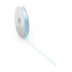 Cinta De Raso, 3 Mm X 50 M Azul Claro
