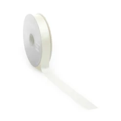 Cinta De Raso, 25 Mm X 25m Crema
