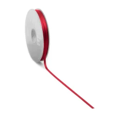 Cinta De Raso, 3 Mm X 50m Rojo