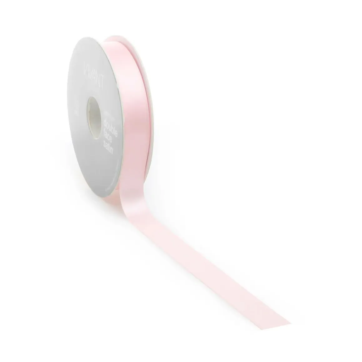 Cinta De Raso, 25 Mm X 25m Rosa