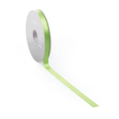 Cinta De Raso, 10 Mm X 25m Verde Claro