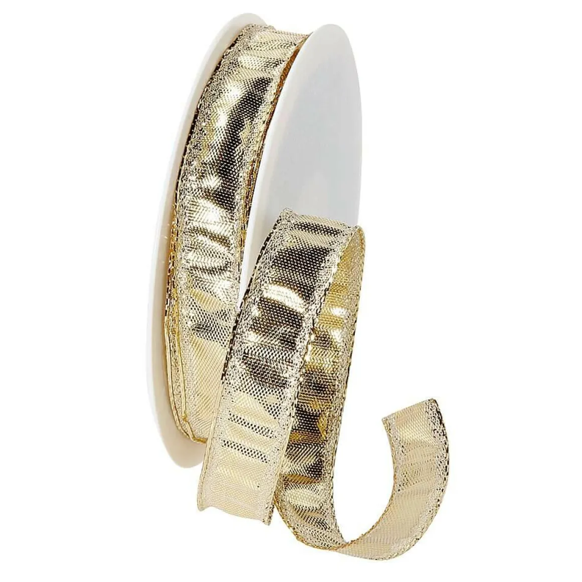 Cinta De Regalo, Color Dorado, Anchura 15 Mm