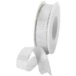 Cinta De Regalo "Glamour" 25 Mm X 20 M Plata