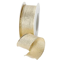 Cinta De Regalo "Glamour" 40 Mm X 20 M Oro