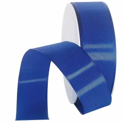 Cinta De Tafetán Con Orillo 40 Mm, 50 M, Azul Real