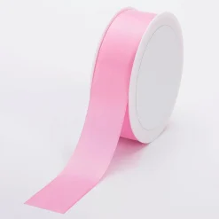 Cinta De Tafetán Con Orillo 40 Mm, 50 M, Rosa