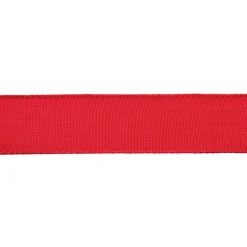 Cinta De Tela Con Bordes De Alambre, Color Rojo, Anchura 40 Mm