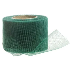 Cinta De Tul, Anchura 50 Mm, Color Verde Oscuro