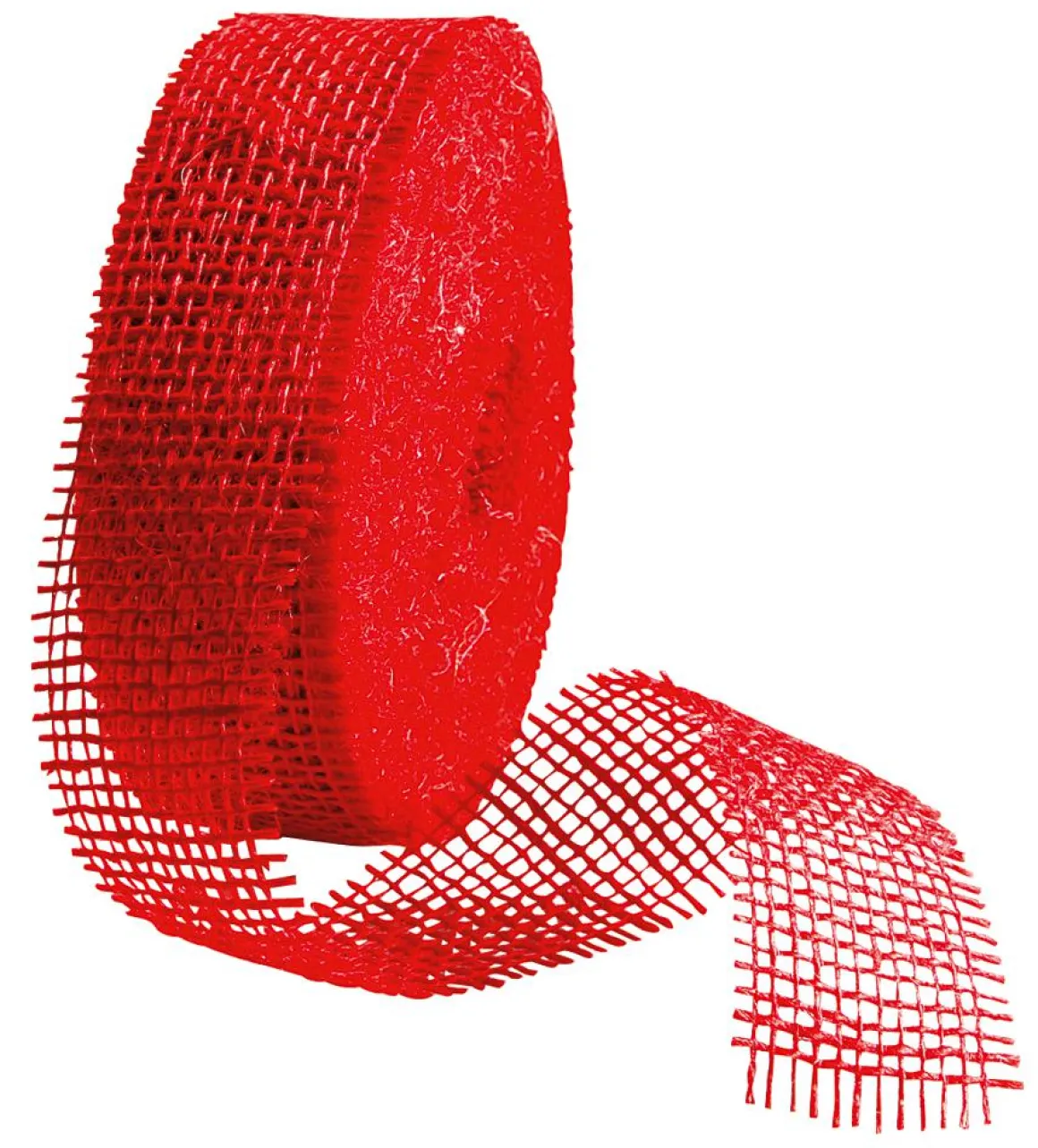 Cinta De Yute, Color Rojo, Anchura 40 Mm