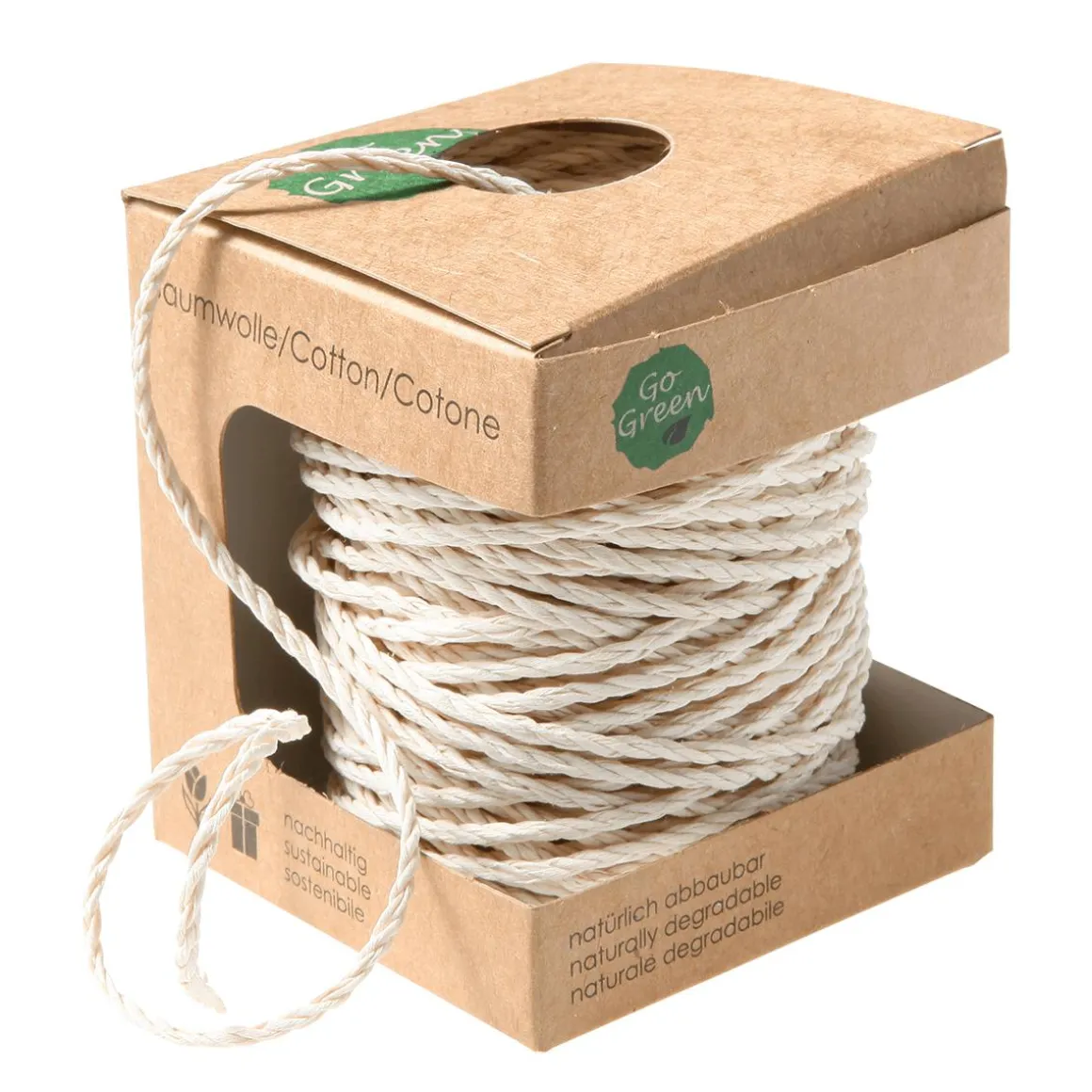 Cinta Rizadora EcCordón De Algodón Respetuoso Con El Medio Ambiente Hecho De Material Degradable 3 Mm 30 M Azul Claroológica De Material Degradable 10 Mm 100 M De Crema