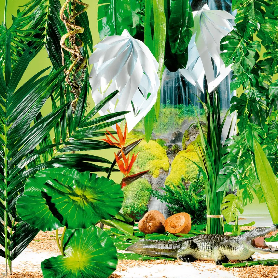 Cocodrilo Decorativo 100 Cm