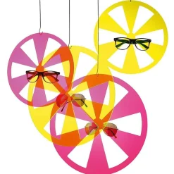 Colgante Acrílico "Hélice" Lima Conjunto De 2 Piezas Ø 29/39 Cm