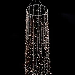 Colgante De Cadenas De Luces LED 24V Para Interiores, 720 LED, 300 X 100 Cm