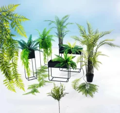 Colgante De Plantas Artificiales Helecho Hembra, 119 Cm