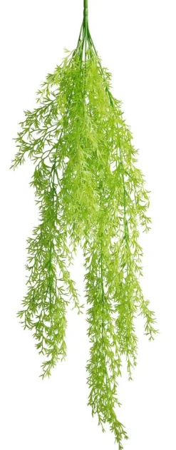 Colgante De Plantas Artificiales Espárragos De Sprenger Verde, 84 Cm