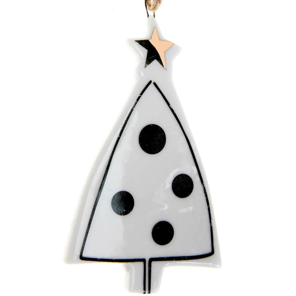 Colgante Decorativo Abeto 8,5 Cm 3 Piezas