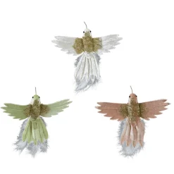 Colibríes Artificiales Con Pinza 23 Cm, 3 Piezas