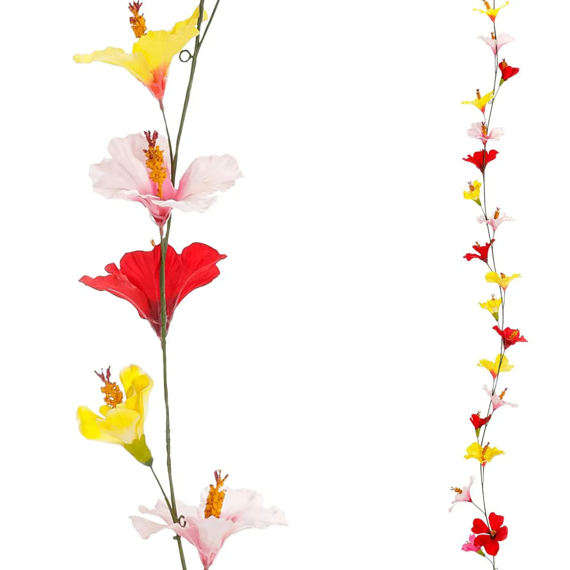 Colorida Guirnalda De Hibisco Artificial 180 Cm