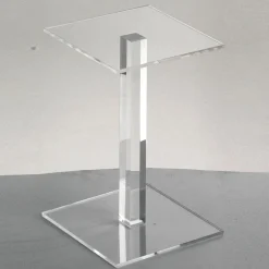 Columna Cuadrada De Acrílico Altura 15 Cm