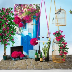 Columpio Decorativo, Longitud: 150 Cm Rosa