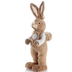 Conejo De Pascua Decorativo, Marrón, 44 Cm De Altura