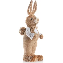 Conejo De Pascua Decorativo, Marrón, 44 Cm De Altura