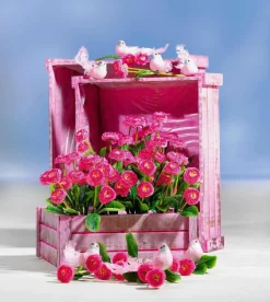 Conjunto De Cajas De Madera, Rojo