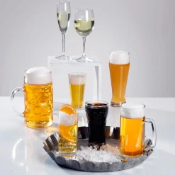Copa De Vino Blanco De Tallo Largo-maniquí De 20 Cm