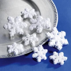 Copos De Nieve Decorativos, 30 Piezas