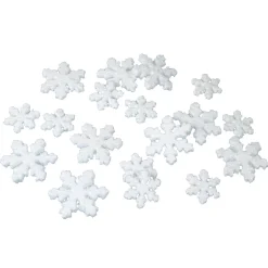Copos De Nieve Decorativos, 30 Piezas