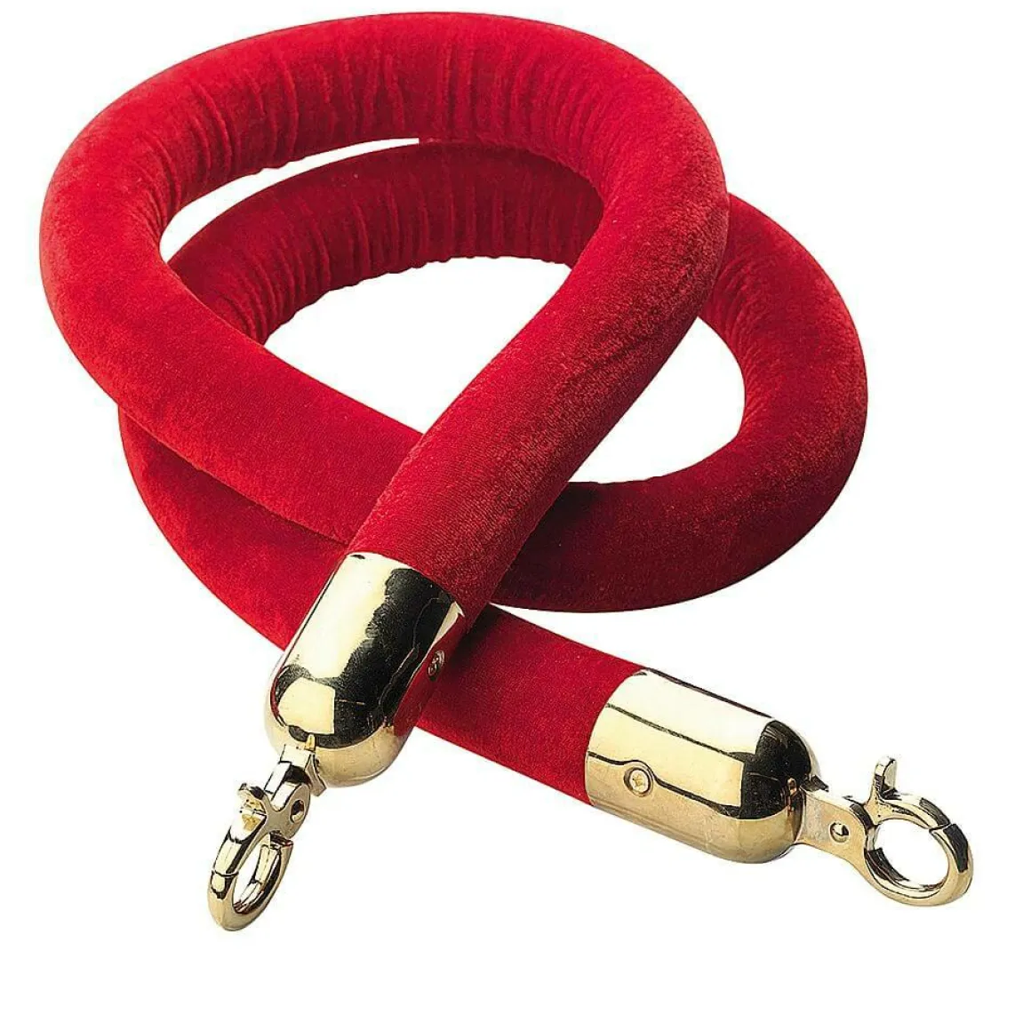 Cordón Para Postes De Barrera, 150 Cm De Longitud, Latón/rojo