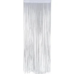 Cortina De Cuerdas Blanca, 200 X 90 Cm